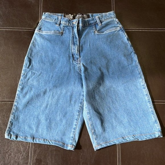 (Y) 5ive Jungle & Co Women's Jean Shorts - Picture 1 of 5